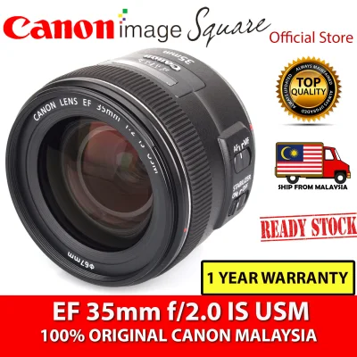 Canon EF 35mm f/2.0 IS USM Ship from Malaysia (Original Canon Malaysia)
