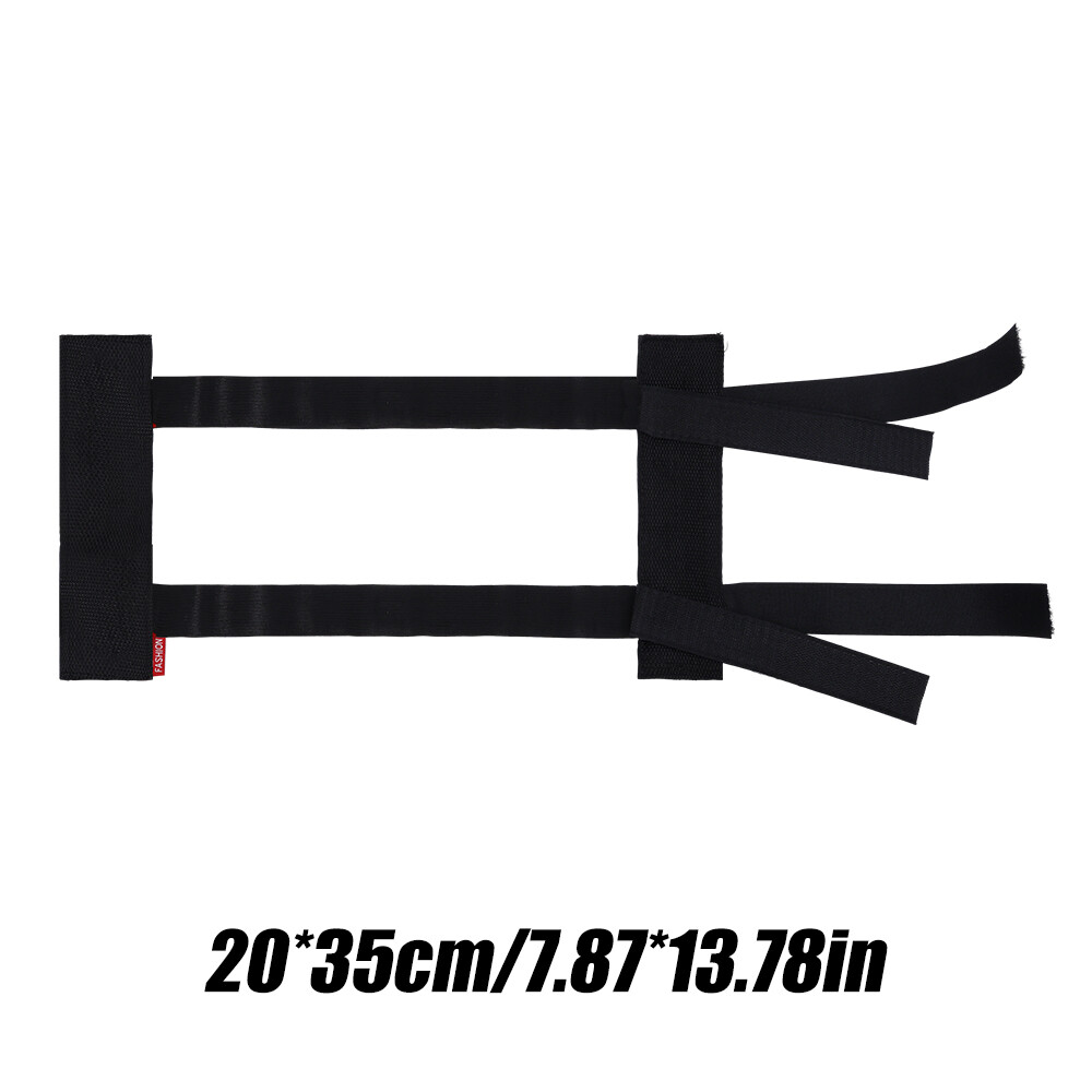 New Car Elastic Mesh Fixed Straps Trunk Interior Organizer Seat Back Fixing Net Bag Extinguisher Car Goods Storage Fixing Strap