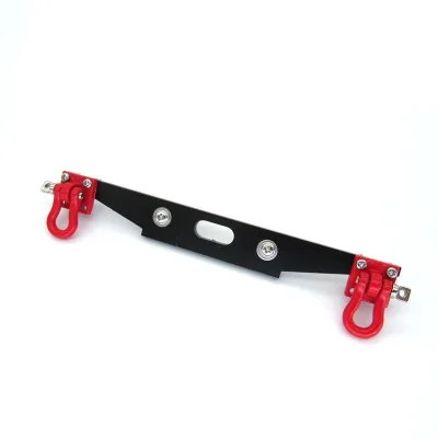 Metal Rear Bumper with Tow Hook for MN D90 D91 D99S MN90 MN99S 1/12 RC Car Upgrade Spare Parts Accessories