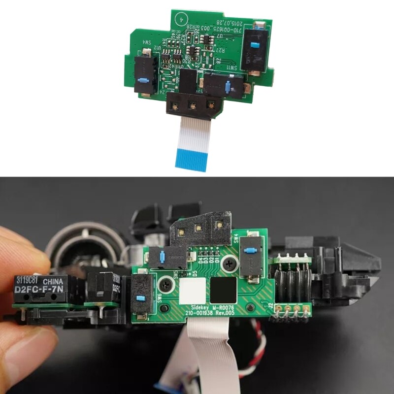 Mouse Micro Switch Button Circle Board for Key Motherboard for Logitech G502 Wired Mouse Button Board air Parts