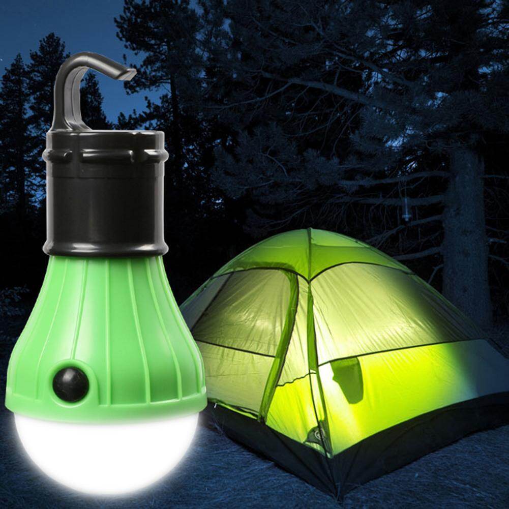 Hanging 3LED Camping Tent Light 3 Modes Dimmable Waterproof Emergency Bulb