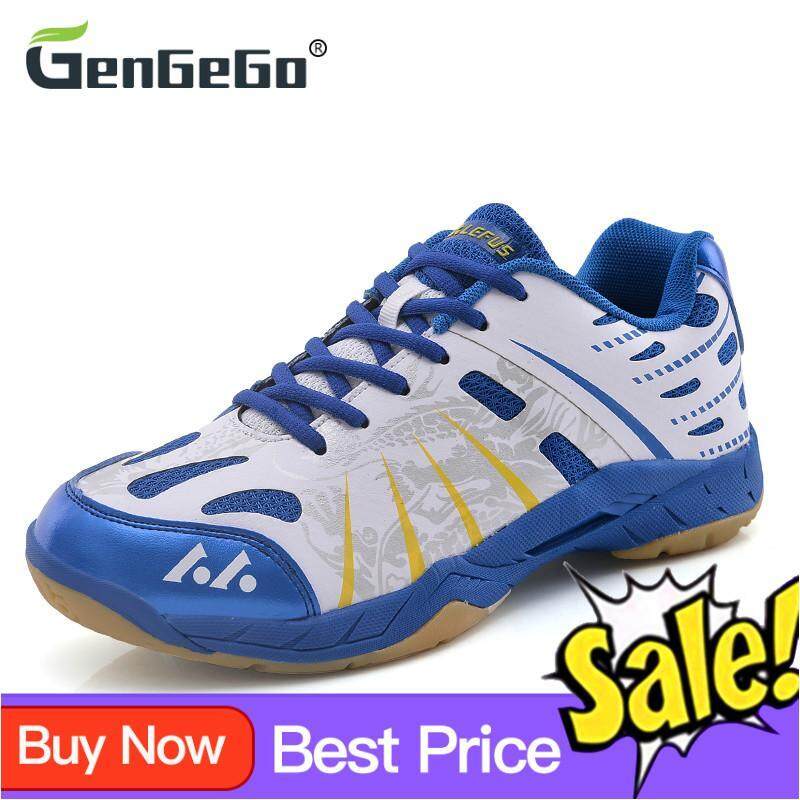 GenGeGo Thời Trang Giày cầu lông nam nữ thoải mái đệm không khí cầu lông trong nhà thoáng khí chuyên nghiệp Unisex Thể Thao