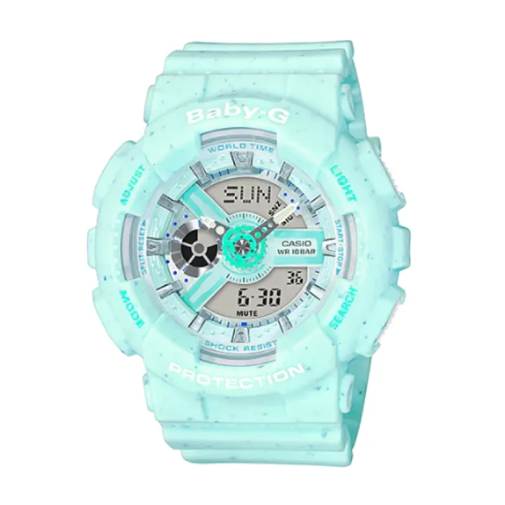 baby g watch green