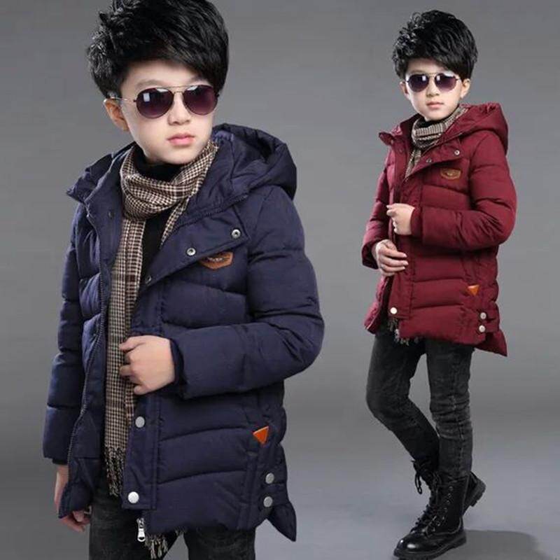 YCAMEL Winter Jacket For Boys 2023 New Thick Cotton Thickening 12 Children's Clothing 13 Boys 14 Winter Clothing 15 Jacket  10 Years Old Children -30 Degrees
