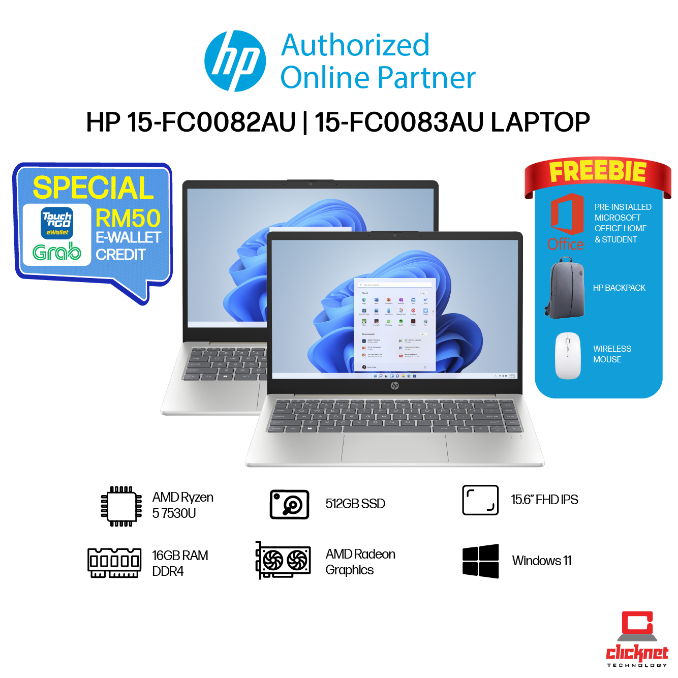 HP Laptop 15-FC0082AU/15-fc0083AU 