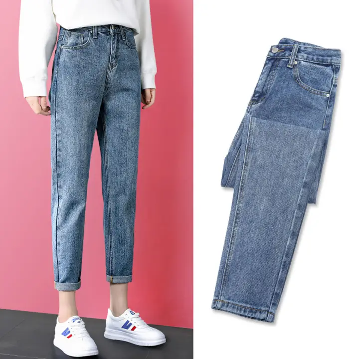 loose straight women's jeans