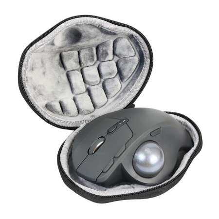 2019 Hansonshop Hard Travel กระเป๋าคลุมเคสพร้อมพวงกุญแจสำหรับ Logitech MX Ergo เมาส์ไร้สาย 2019 Hansonshop Hard Travel กระเป๋าคลุมเคสพร้อมพวงกุญแจสำหรับ Logitech MX Ergo เมาส์ไร้สาย