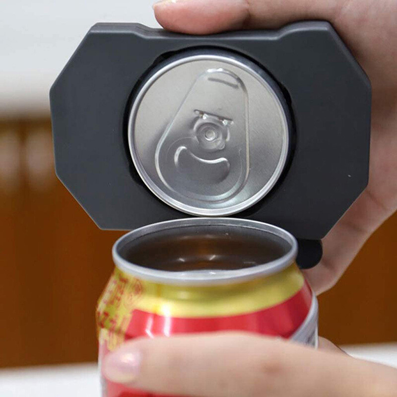 Tinmou 1PC Go Swing Universal Topless Can Opener The Easiest Can Opener Bottle Opener