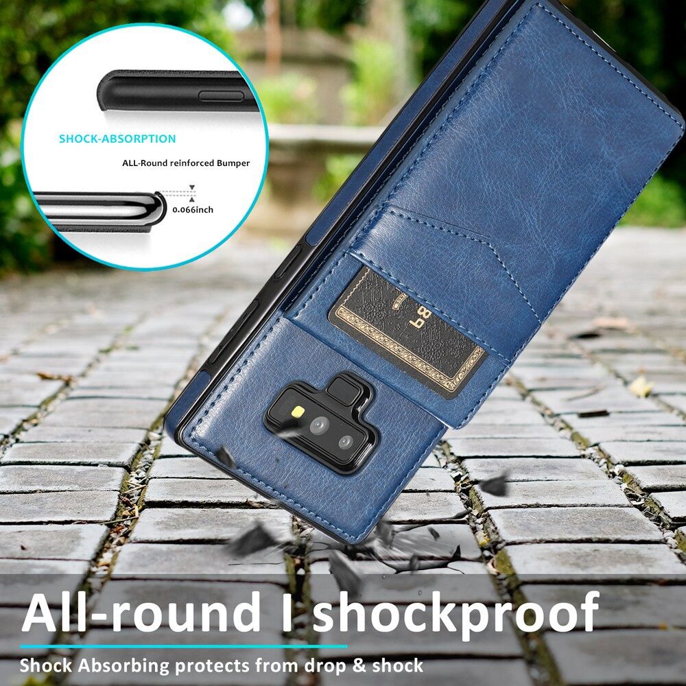 Ốp Cho Samsung Galaxy Note 9 Ốp Dạng Ví Lật Ốp Bảo Vệ Có Chân Đế Móc Khóa Nam Châm Bằng Da Kèm Ngăn Đựng Thẻ Ốp Điện Thoại Di Động