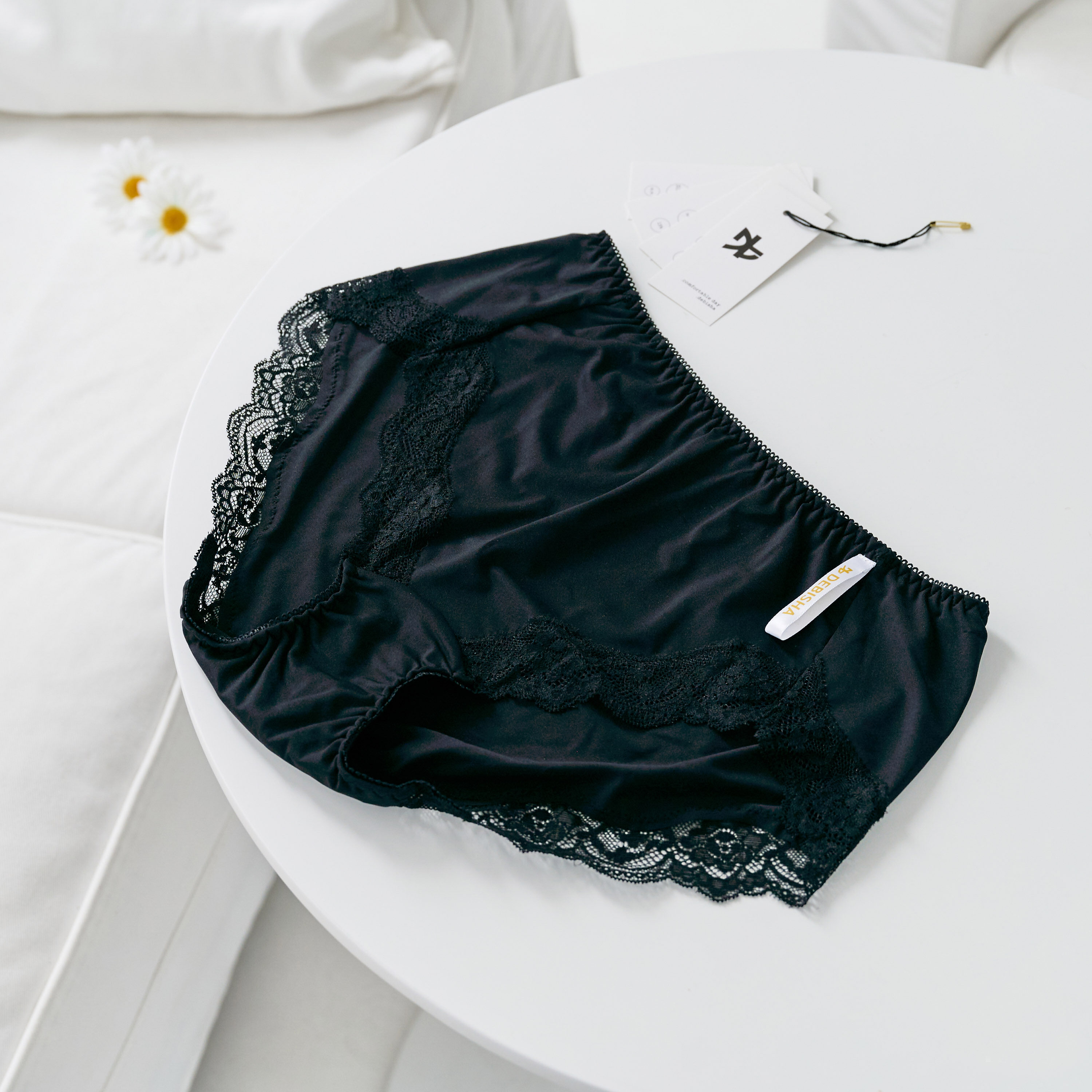 Secret Black Functional Women's Underwear (Smell, itching, and removal