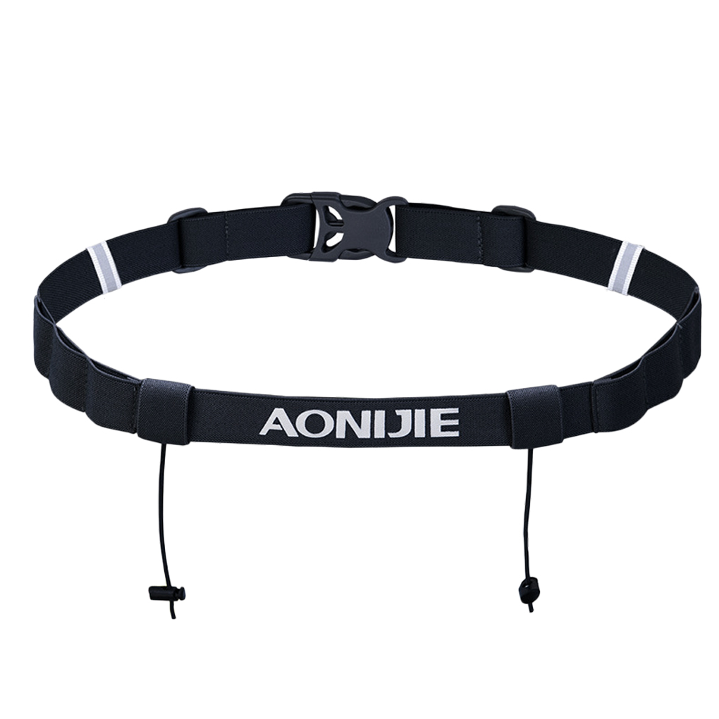 Women Men Running Race Number Belt Waist Pack Bib Holder Marathon Cycling Match Number Belt
