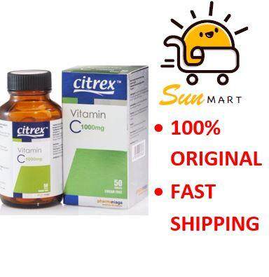 Citrex Vitamin C 1000mg Sugar Free 50 S Lazada