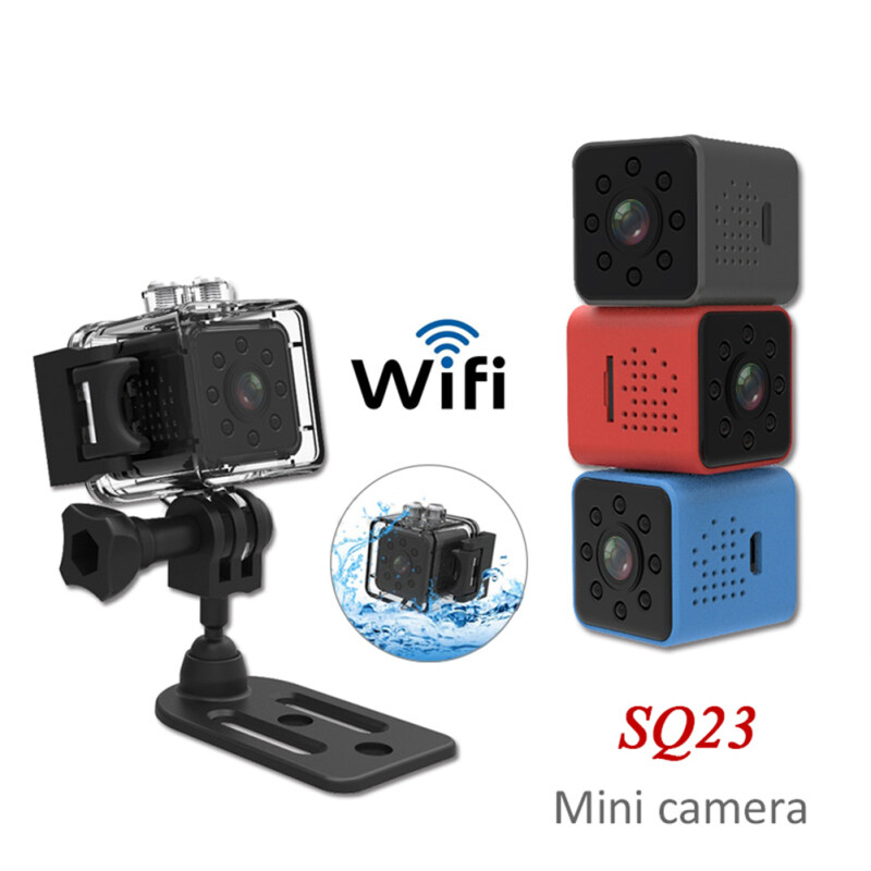 Wxxiwei SQ23 HD WIFI กล้องจิ๋ว1080P Sensor การมองเห็นได้ในเวลากลางคืนกล้องวิดีโอกล้องขนาดเล็กกล้องติดรถยนต์