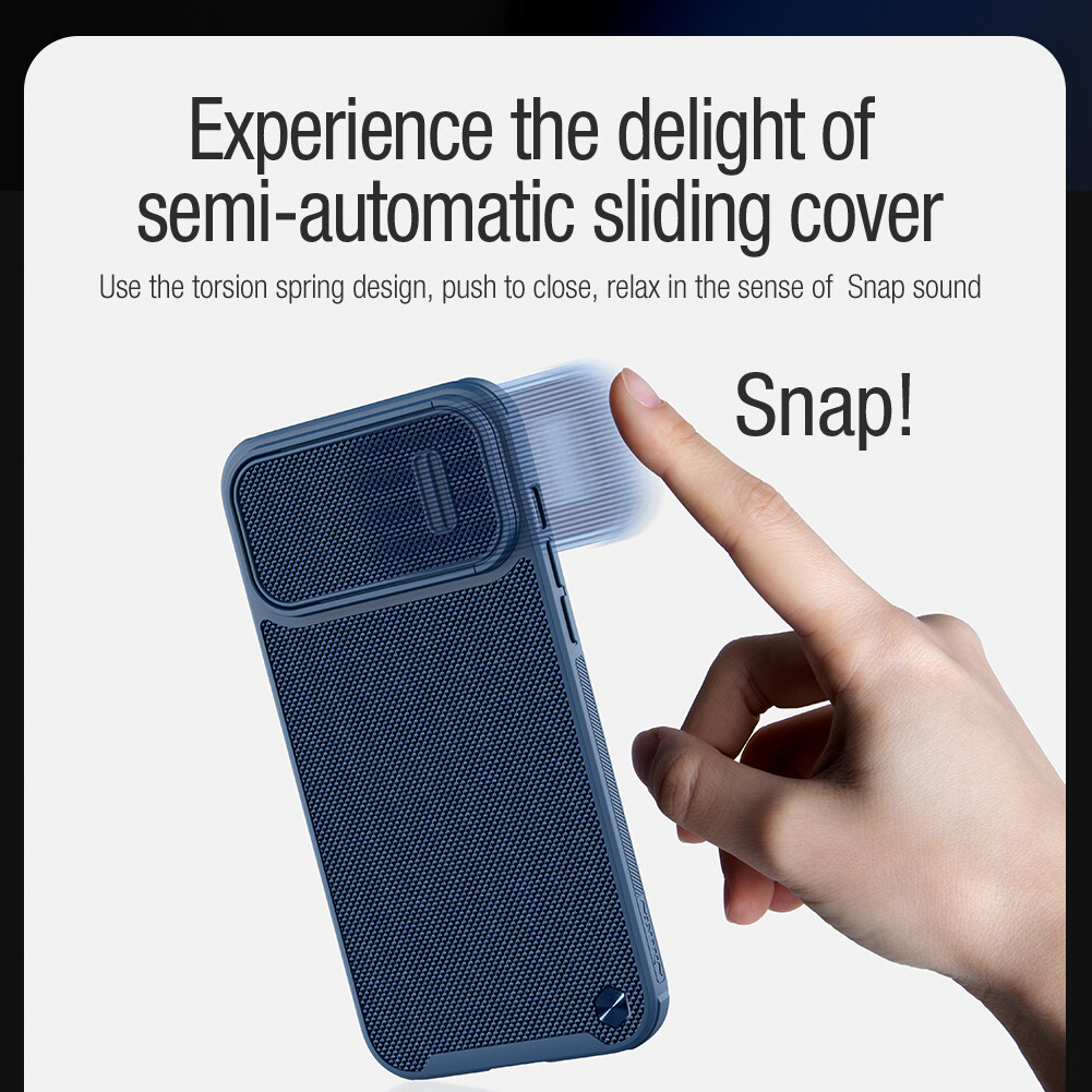 Nillkin Tectured's Case for iPhone 14 Pro Max iPhone 14 Max iPhone 14Pro 6.1'' 6.7'' Case TPU+PC Nylon Fiber Cover soft and hard combination Flexible soft Armor Back Cover