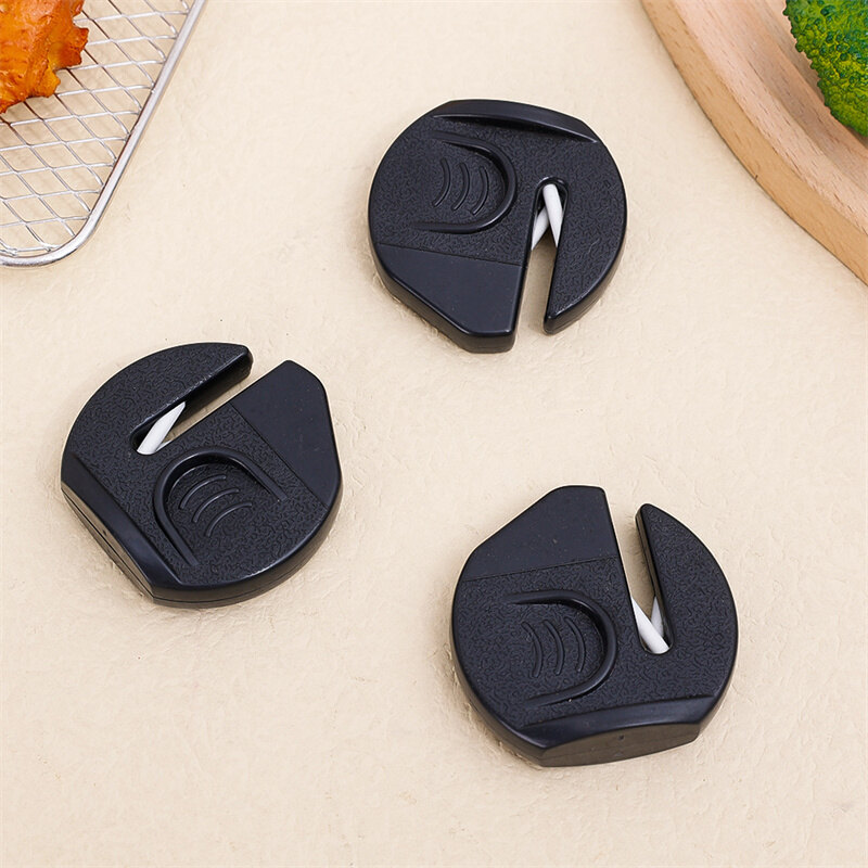 1/3Pcs Mini Knife Sharpener Multifunction Fruit Knife Scissor Sharpeners Home Kitchen Whetstone Sharpening Support Tool