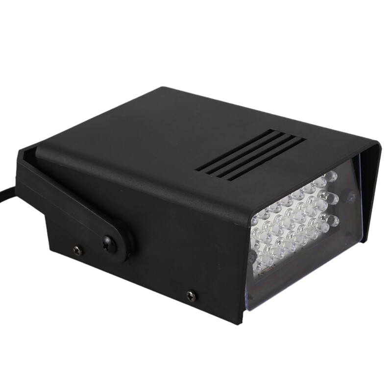 Mini LED Strobe Stroboscope Blitzer White Light Effect AC 100240V