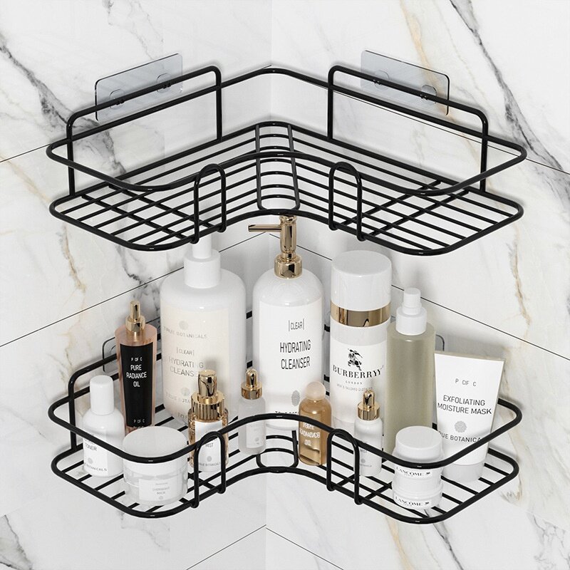 Bathroom Shelf Toilet Rack Bathroom Storage Organizer Shower Rak Bilik