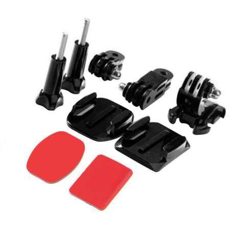 ปรับโค้งกาวติดตั้งด้านหน้าอุปกรณ์ชุดสำหรับ GoPro HERO 2 3