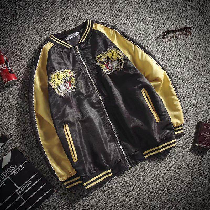 youth satin baseball jacket