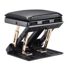 Có thể điều chỉnh footrest với có thể tháo rời mềm tấm kê chân Pad max-tải 120lbs với massage hạt, 4 cấp điều chỉnh chiều cao màu đen, cho xe, dưới bàn, nhà, xe lửa