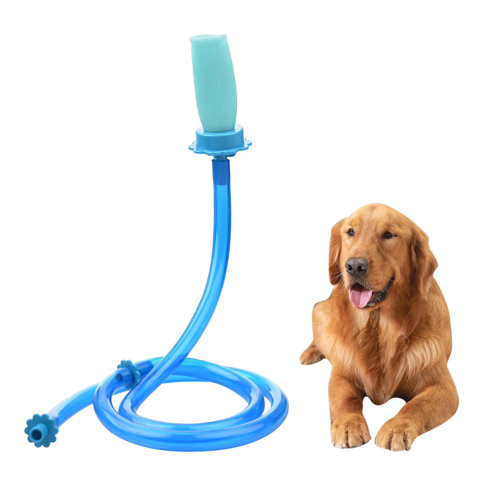 Slipon Dog Wash Hose Attachment Handheld Pet Shower Hose for