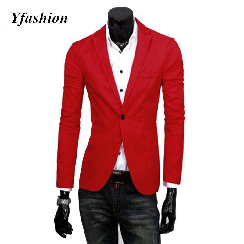 Áo Vest Yfashion Dáng Ôm Cho Nam, Áo Khoác Phong Cách Trẻ Trung Dài Tay Thường Ngày Ôm Sát Cơ Thể