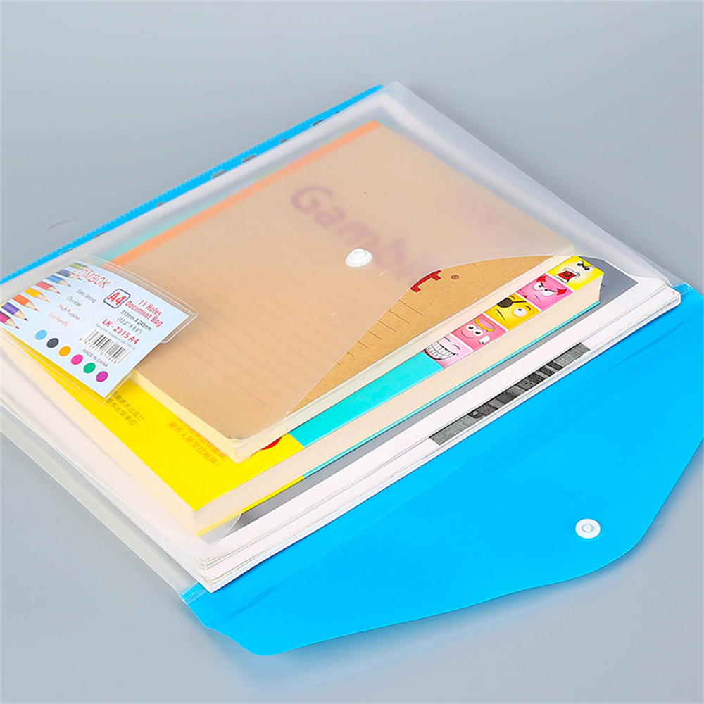 Supplies Files For Folders Office Wallets Bags Document Size Plastic File