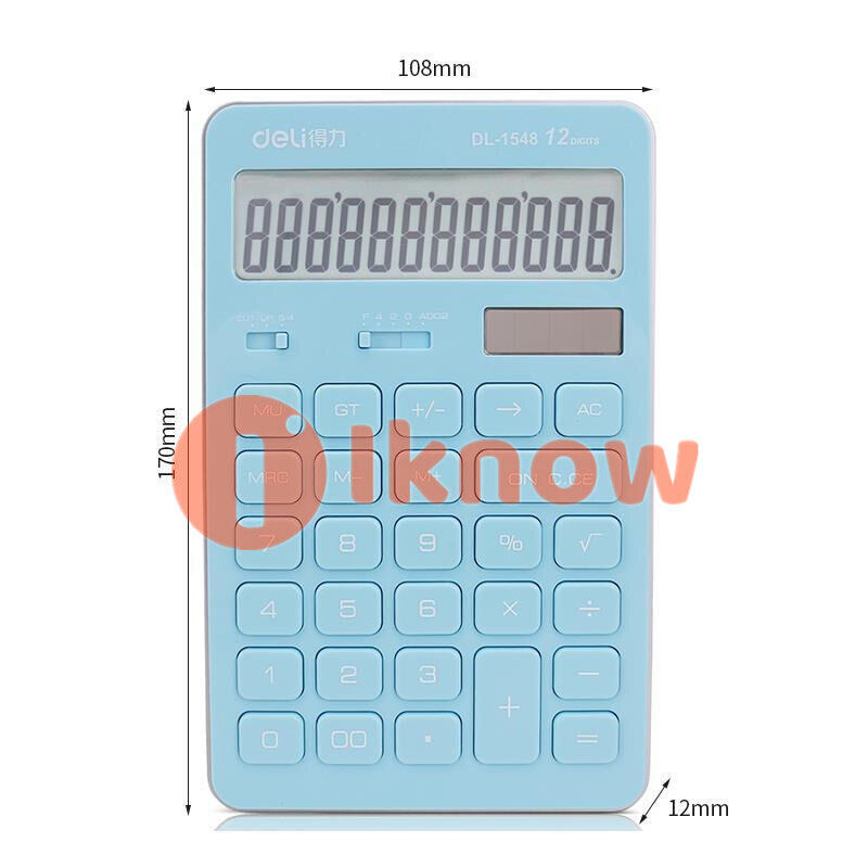 Deli 1548A Portable Calculator
