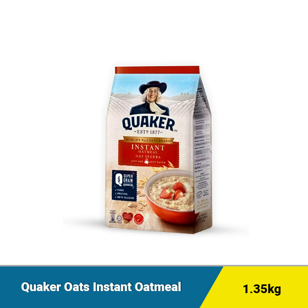 Quaker Oats Instant Oatmeal 1.35kg Lazada
