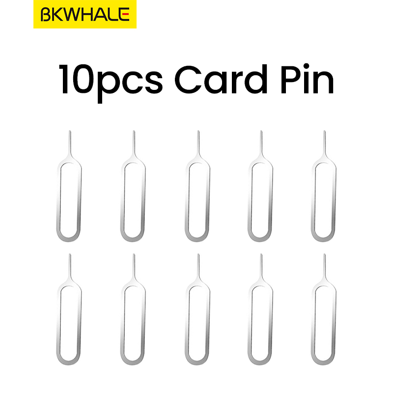 BKWHALE Slim Sim Card Tray Pin Eject Removal Tools Needle Opener Ejector for Most Smartphone