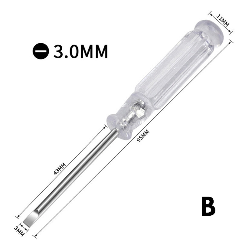 Mini Screwdriver Slotted/Cross Screwdrivers 3mm Head Small Screwdriver For Mobile Phone Laptop Opener Repair Tools