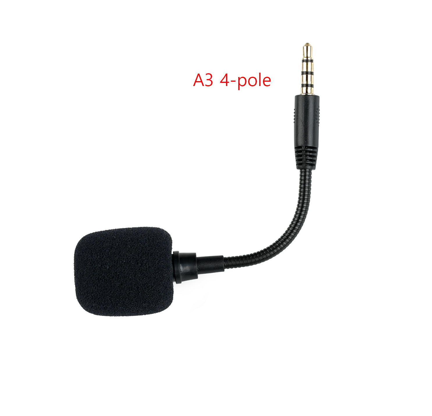 KEBETEME Portable Mini 3.5mm Wired Microphone Stereo HD Voice Microphone for Phone PC Computer