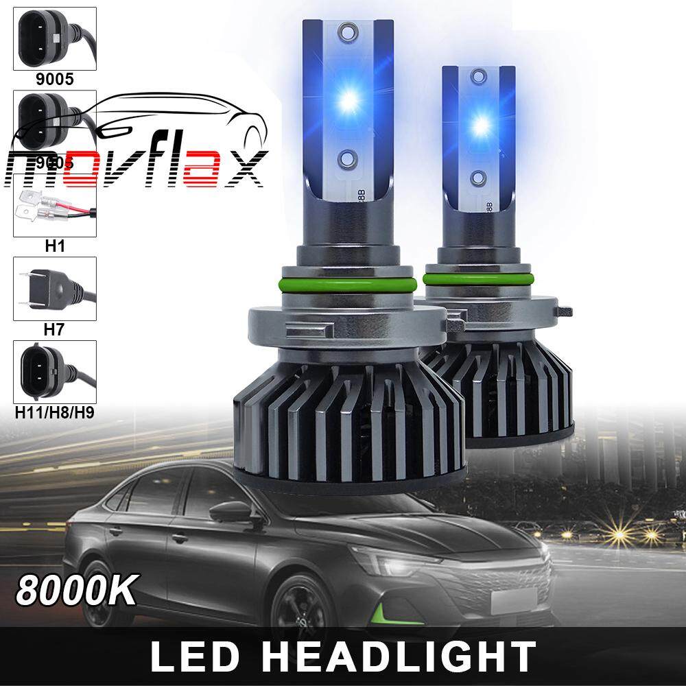 8000k led headlights 9006