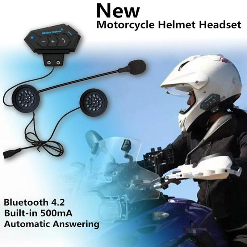 motorcycle helmets with built in bluetooth speakers