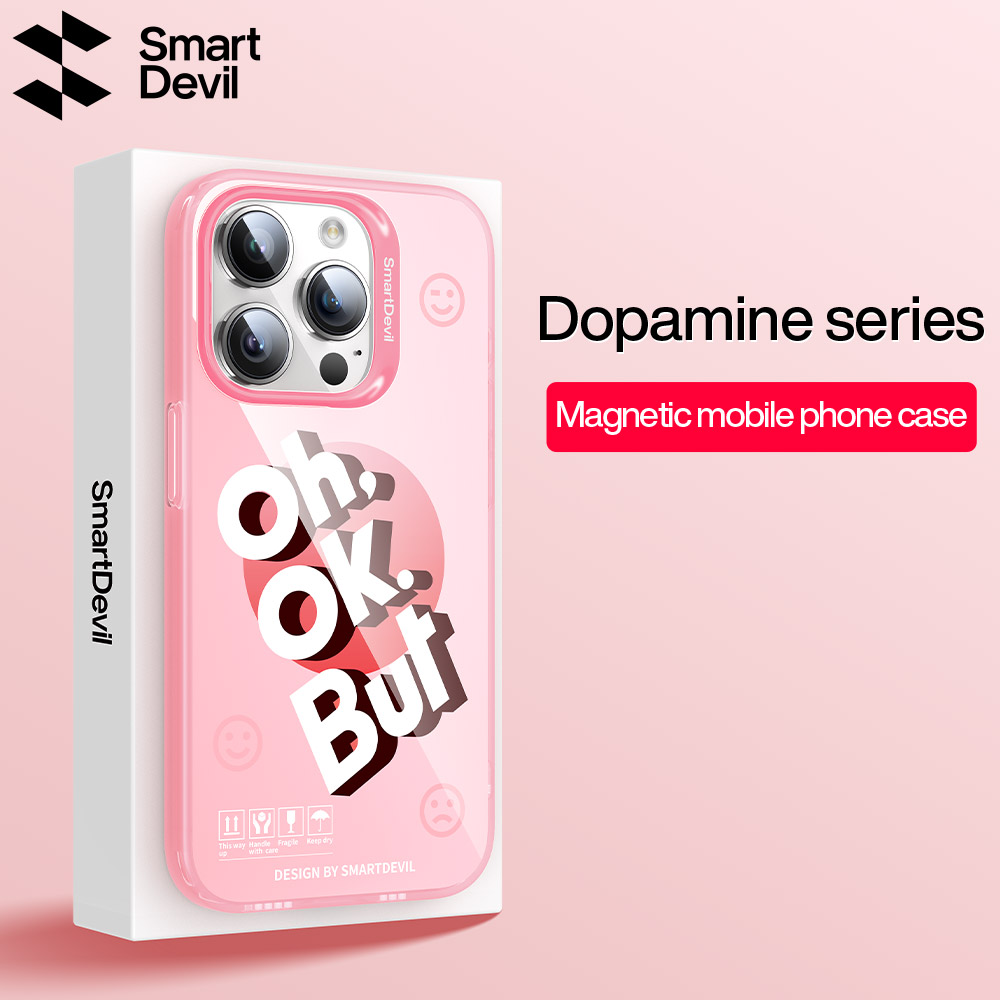 Smartdevil Ốp điện thoại cho Iphone 15 cộng với chống sốc thiết kế IMD điện thoại bảo vệ vỏ