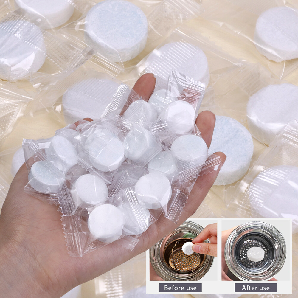 Viên nén sủi bọt làm sạch dầu khối rubik đa năng Khử nhiễm nhà bếp và phòng tắm viên làm sạch quần áo khử nhiễm mạnh mẽ
