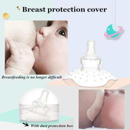 Liquid Full ซิลิโคนหัวนมป้องกันสามเหลี่ยมกลีบ Bra หลังคลอดคุณแม่ให้นมบุตรแผ่นซิลิโคนแปะหน้าอกกล่อง