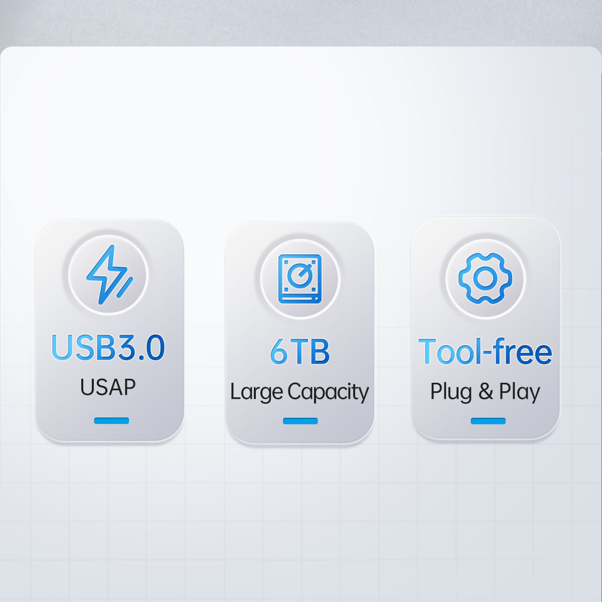 ORICO HD Bên Ngoài Trường Hợp 2'5 HDD Trường Hợp USB 3.0 Để SATA 5Gbps Ổ Cứng Trường Hợp Chủ Cho 7-9.5Mm 2.5 Inch SATA HDD/SSD Trường Hợp Cho PC