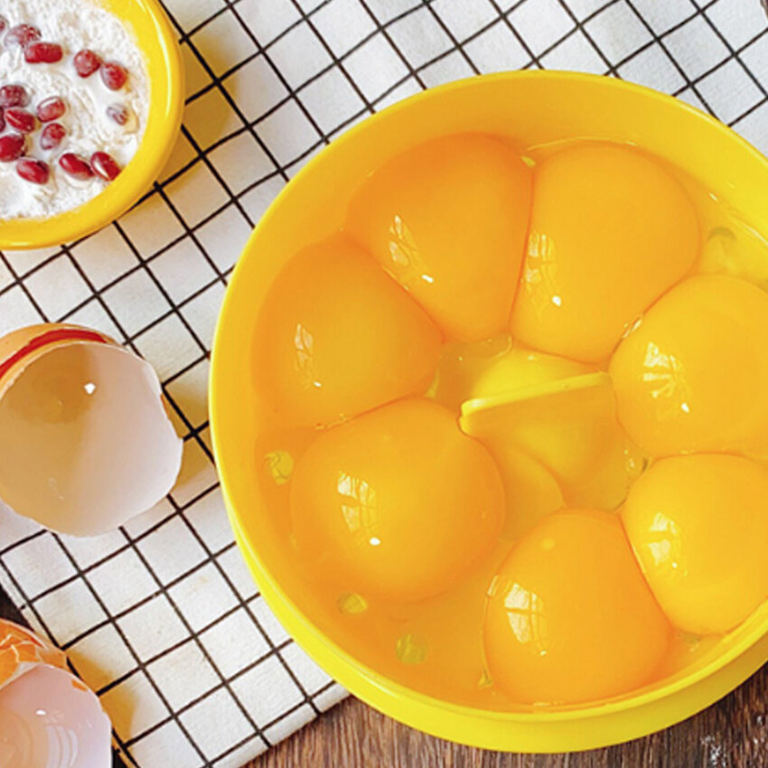 6 Eggs Egg Separator,Egg White And Yolk Separator, Egg White Filter,For Home Kitchen
