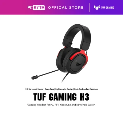 Asus TUF Gaming H3 Gaming Headset - Red