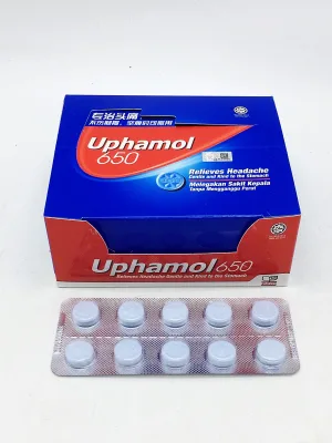 UPHAMOL 650 ( 10 tablets X 18 blisters )