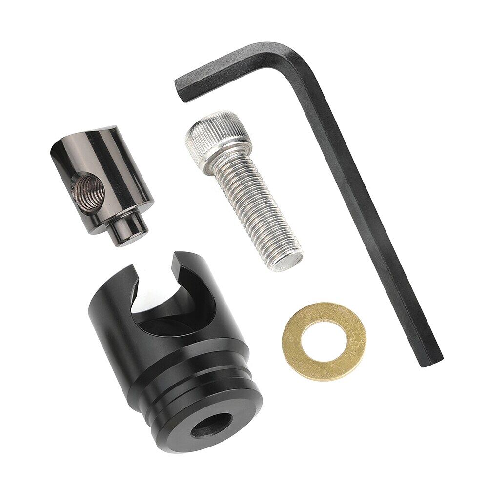 Compound Bow V Bar Balance Rod Stabilizer Precise Angle Adjustable Adapter Shock Absorption