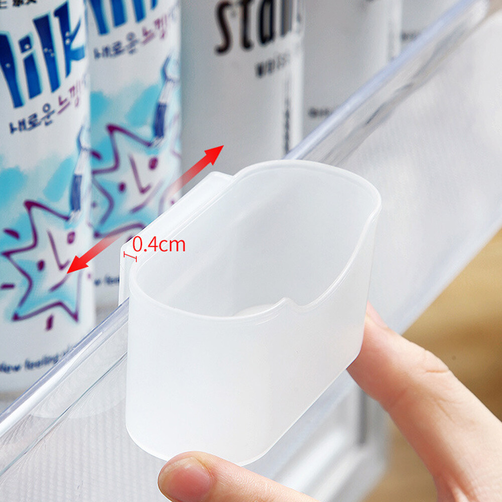 【LovingLife Store】2Pcs Kitchen Refrigerator Storage Box Plastic Mini Seasoning Bag Storage Gap Hanging Partition Storage Box For Home
