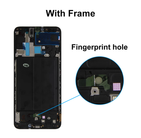 OLED For Samsung Galaxy A70 2019 A70 A705 LCD  Display With Frame Touch Screen Digitizer Assembly