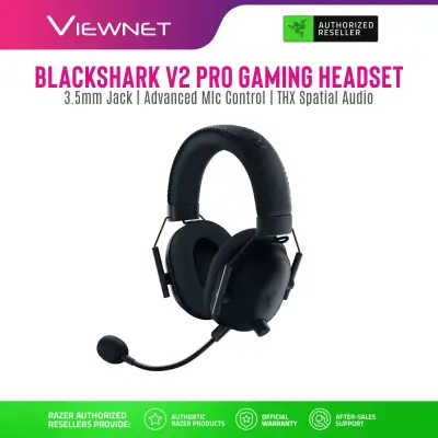Razer BlackShark V2 Pro Esports Wired / Wireless Gaming Headset with 3.5mm Jack , THX Spatial Audio