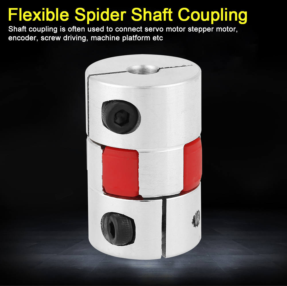 Zonejoy Linh Hoạt Spider Khớp Nối Trục OD20mm X L25mm Động Cơ Bước CNC Đầu Nối Khớp Nối