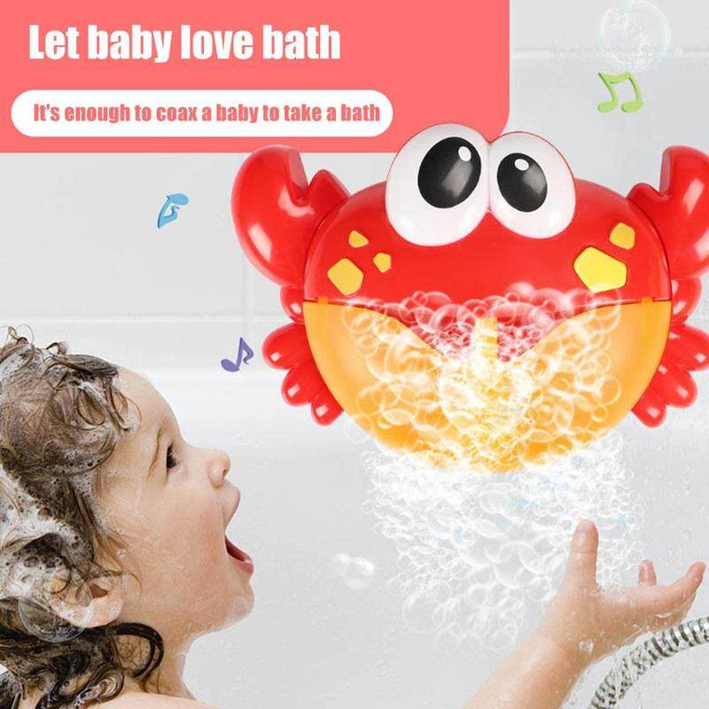 music bath time bubble crab