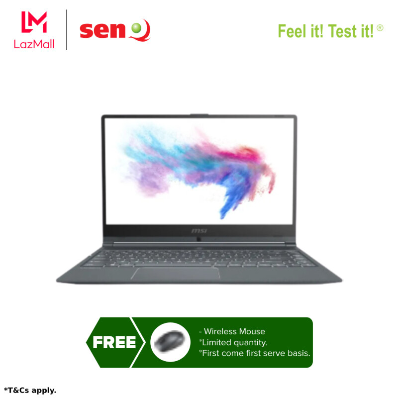MSI Modern 14 Laptop - B4M 14 Inch (Ryzen 5 4500U/256GB NVMe PCIe SSD/DDR IV 8GB (3200MHz)) Malaysia
