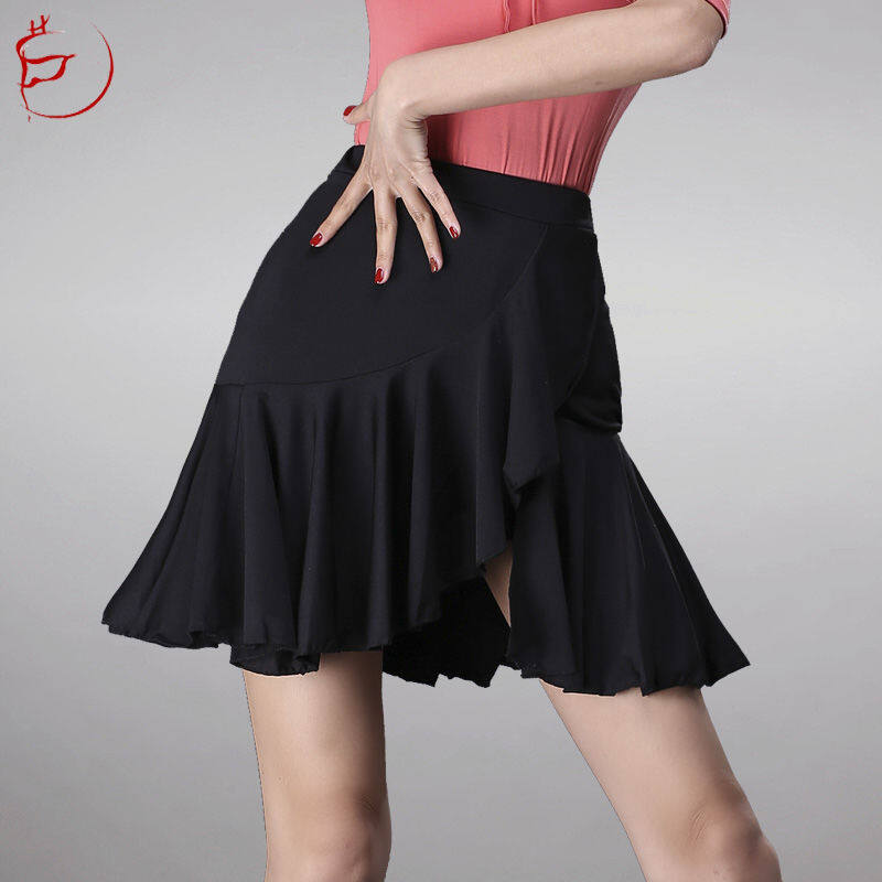 Latin dance skirt for women adult skirt new dance performance modal professional dance practice clothes