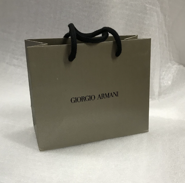 Armani on sale paper bag